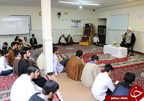 بازدید آیت الله عابدینی از مدرسه علمیه التفاتیه