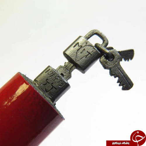 ساخت مجسمه بر روی نوک مداد+ تصاویر