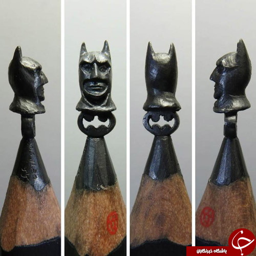 ساخت مجسمه بر روی نوک مداد+ تصاویر