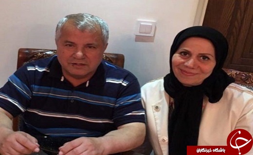 اولین عکس علی پروین و همسرش