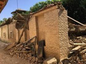 ریزش یک اثر تاریخی در همسایگی میراث فرهنگی گلستان