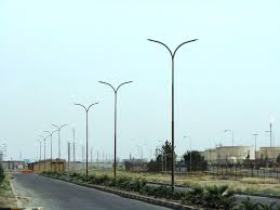 نصب 114 پایه روشنايی در بافق
