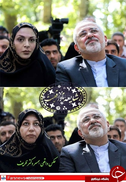 ماجرای جاسوسی همسر خیالی&zwnj; ظریف+عکس