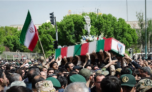 تشییع پیکر پاک شهید مدافع حرم در اراک