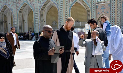تشرف جمعی از رهبران کلیسای کاتولیک به حرم مطهر رضوی