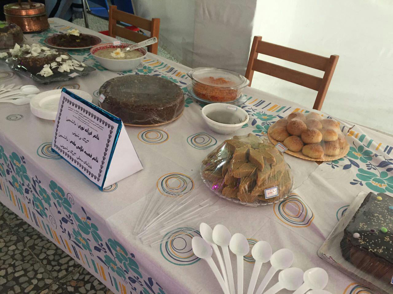 دومین جشنواره کیک وشیرینی دانشجویان سمای آمل+ تصاویر