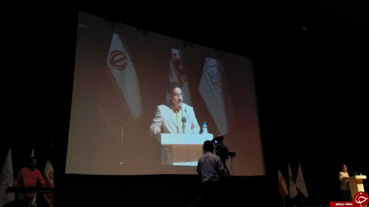 مراسم افتتاح سینما در هشتگرد با حضور جمشید مشایخی + تصاویر