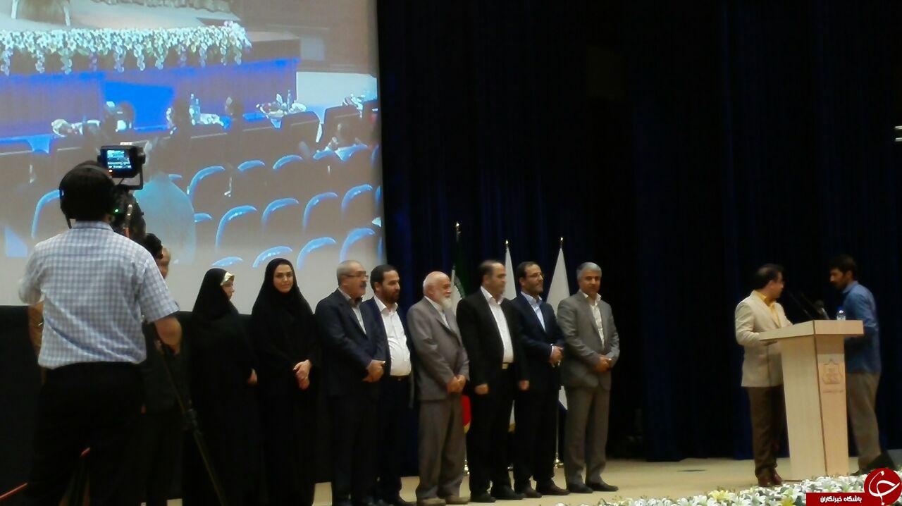 مراسم افتتاح سینما در هشتگرد با حضور جمشید مشایخی + تصاویر