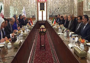 لاریجانی:باید از ظرفیت های موجود در برجام استفاده کرد/ کیتاروویچ: کشورهای حامی تروریست از تامین سلاح آنها دست بردارند
