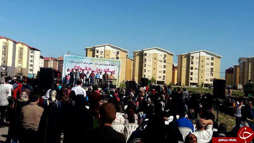 برگزاری همایش پیاده روی خانوادگی در دره گردو اراک