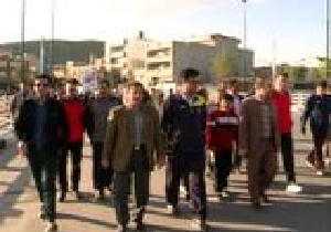 همایش پیاده روی خانوادگی در مهاباد، ۱۳۹۵/۰۲/۰۳