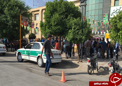 سالن شهيد دستغيب دقایقی قبل از رقابت های جام جهانی کشتی فرنگی + تصاویر