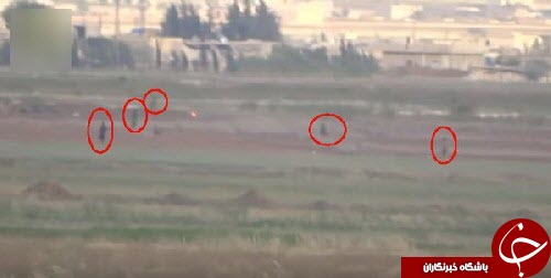 // در حال کار// لحظه برخورد موشک atgm با یک داعشی + فیلم