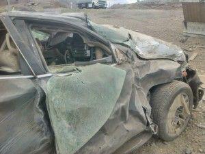 واژگونی سواری در مسیر گلپایگان 2 کشته و 3 مصدوم بر جا گذاشت