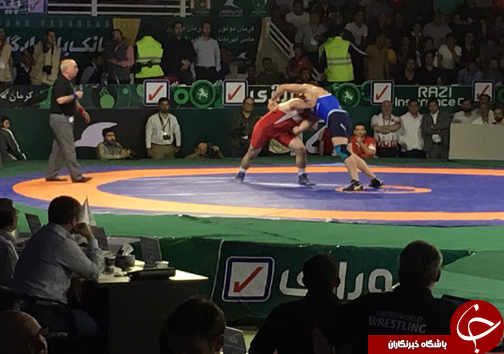 شکست کشتی گیر ایران در وزن 98 کیلوگرم بر نماینده ترکیه + تصاویر