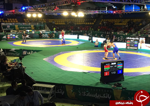 تعیین رده پنجم و ششم جام جهانی كشتی فرنگی + تصاویر