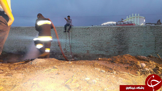 شیطنت بچه&zwnj;ها کار دست آتش نشانی داد + فیلم و تصاویر