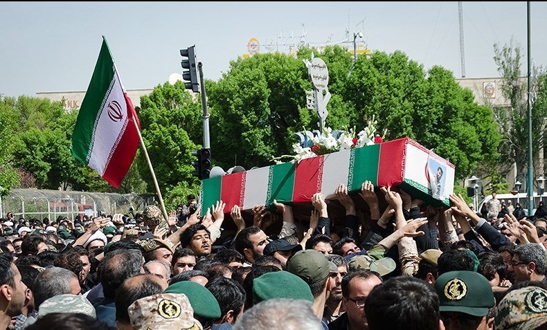 پیکر شهید مدافع حرم در اردبیل تشییع و خاکسپاری شد