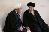 رییس جمهوری با آیت الله اردبیلی دیدار کرد