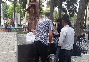 پخت غذاهایی با طعم مهربانی