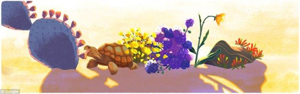 گوگل روز طبیعت را با نقاشی&zwnj;های زیبا جشن گرفت+تصاویر
