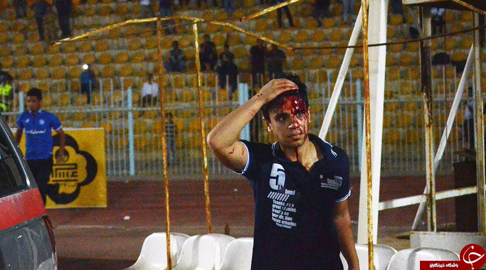 رویارویی خونین پرسپولیس و استقلال در اهواز+ تصاویر