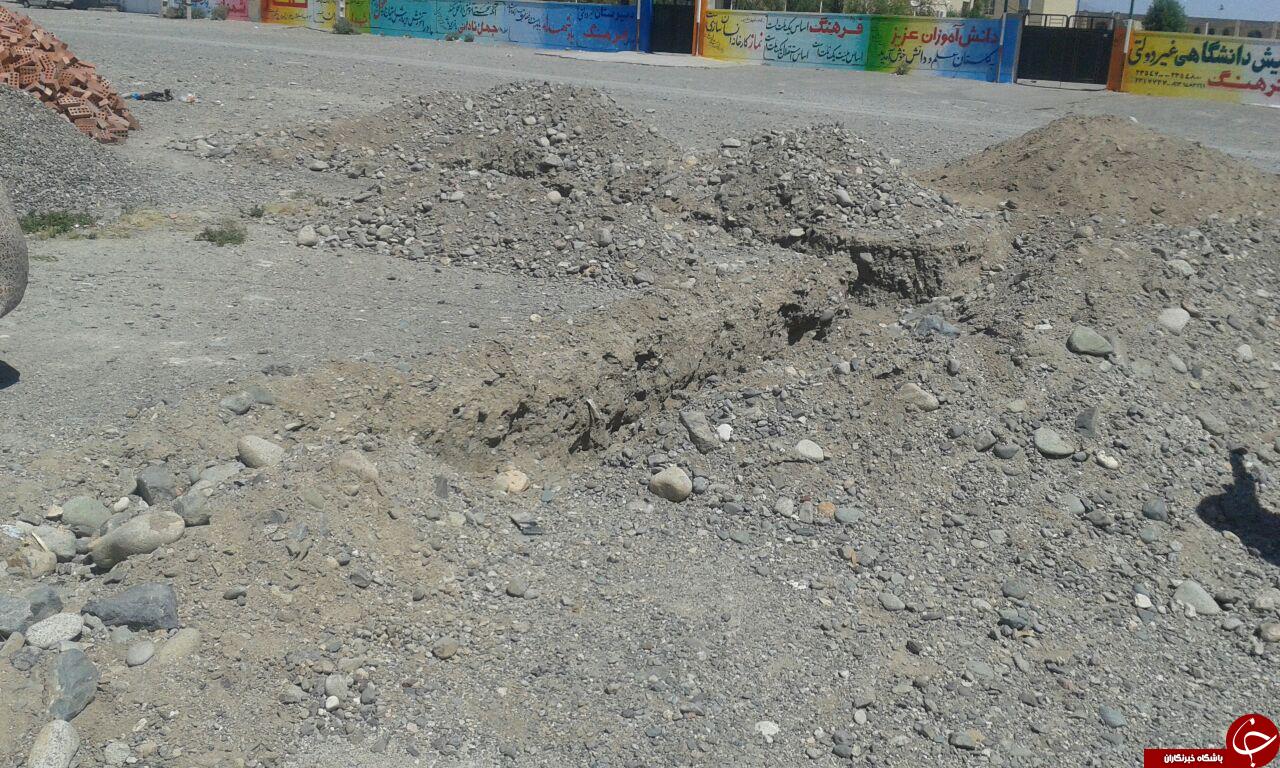 حفاری که شش ما به حال خود رها شده است + تصاویر