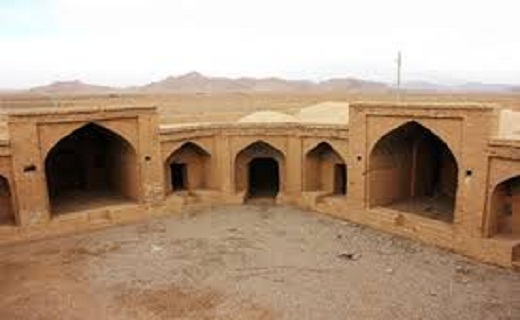 آشنایی با کاروانسرای روستای قوشه + تصاویر