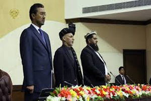 نشست مشترک رییس جمهور غنی با پارلمان افغانستان