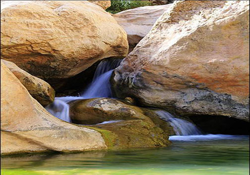 آبشار نوژیان آبشار آنجل ایران در لرستان