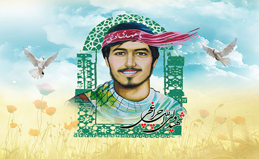 در اعتراض به محو نقاشی شهید چراغچی:تمثال شهید چراغچی بر نمای بیرونی بیمارستان قائم مشهد خواهد درخشید