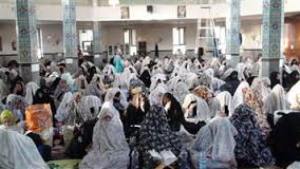 زنان معتکف 3 برابر مردادن در سمنان