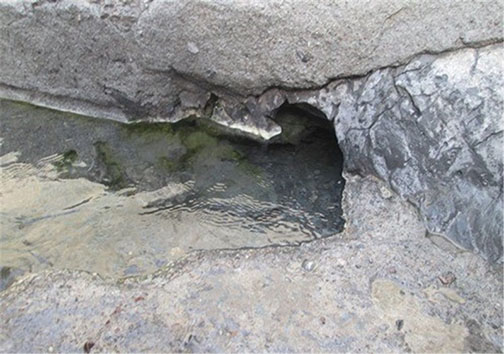 چشمه آب گرم دلفان نگینی درخشان دردل کوههای لرستان