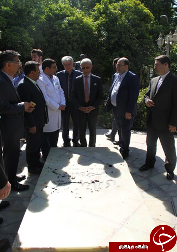 دیدار پروفسور سمیعی با جراحان مغز + تصاویر