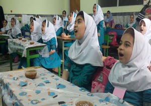 طرحی برای صبحانه سالم  کودکان