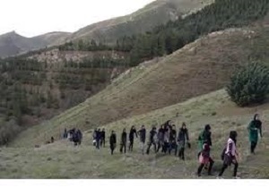 برگزاری همایش کوهپیمایی در دانشگاه علوم پزشکی کردستان