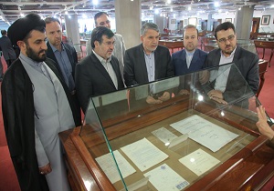 بازدید استاندار از سازمان اسناد و کتابخانه ملی کشور