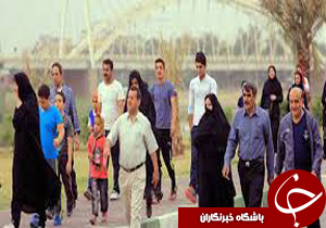 همایش پیاده روی خانوادگی به مناسب هفته سلامت در هندیجان
