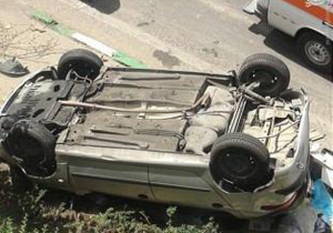 واژگونی 2 خودرو در اصفهان، 10 مصدوم برجا گذاشت