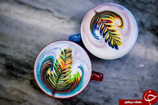 قهوه رنگین کمان چیزی است که تک&zwnj;شاخ&zwnj;ها برای صبحانه می&zwnj;خورند + تصاویر