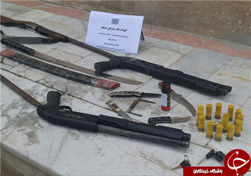 دستگىرى اعضاى باند 17 نفره سرقت در گلستان