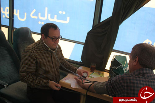 آموزش و اطلاع رسانی چهره به چهره در اتوبوس دیابت + تصویر