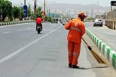 حضور شهردار کرمان درجمع رفتگران شهر
