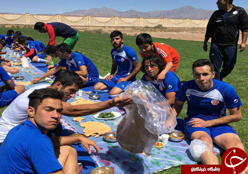 عکس/ترفند آبگوشتی میثاقیان برای صعود به لیگ برتر