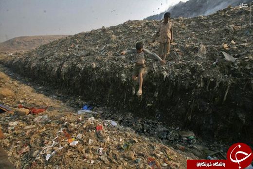 شنای کودکان در کثیف&zwnj;ترین رودخانه جهان