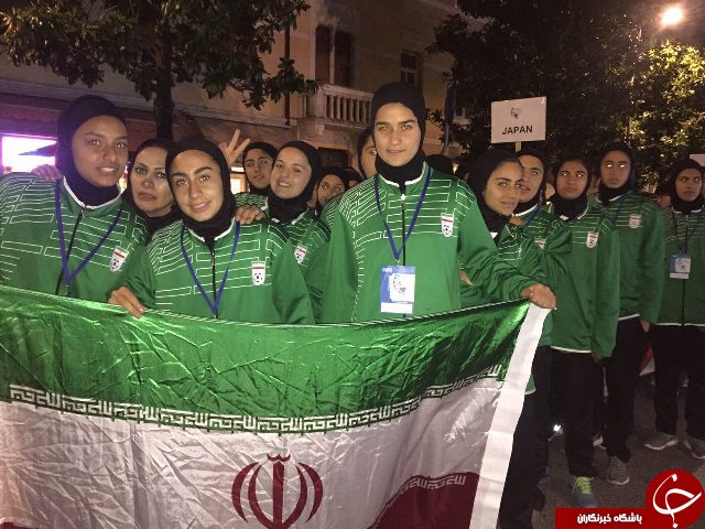 منتخب تصاویرحضور تیم ملی فوتبال دختران نوجوان در ایتالیا