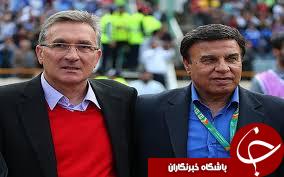 مظلومی به برانکو رسید/ روبوسی مربیان سرخابی در سالن
