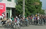 برگزاری همایش دوچرخه سواری فرهنگیان شهربابکی
