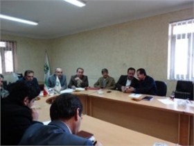 تشکیل جلسه کارگروه تخصصی مدیریت پسماند های پزشکی درمهاباد