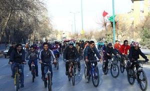 همایش دوچرخه سواری در شوط